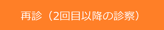 再診（2回目以降の診察）