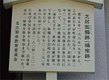 名古屋芝居濫觴跡（橘座跡）