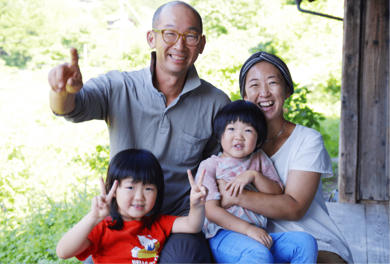 大山さんの家族写真