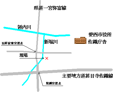 発生場所地図