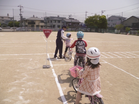 自転車安全教室