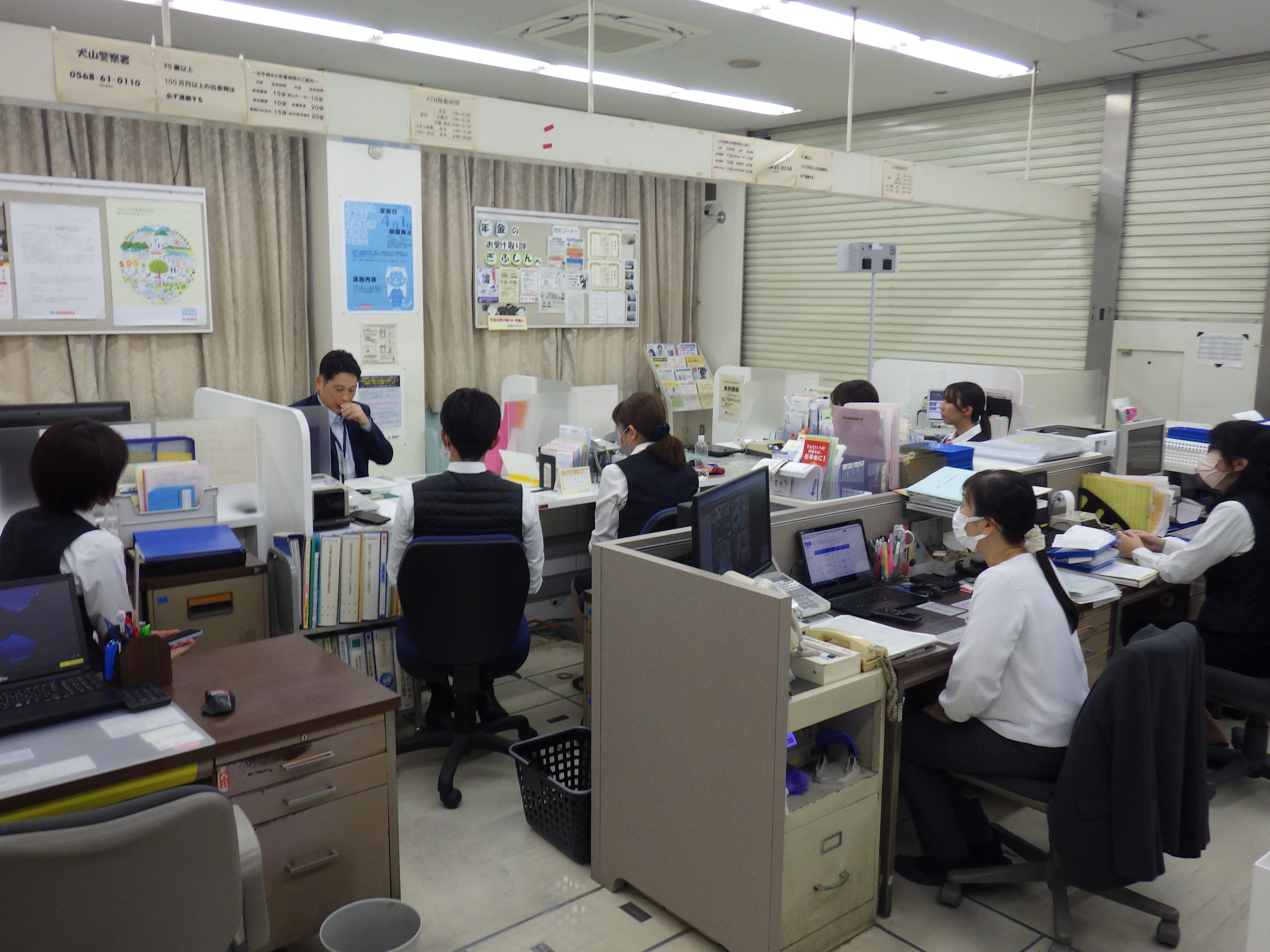 防犯講話の様子