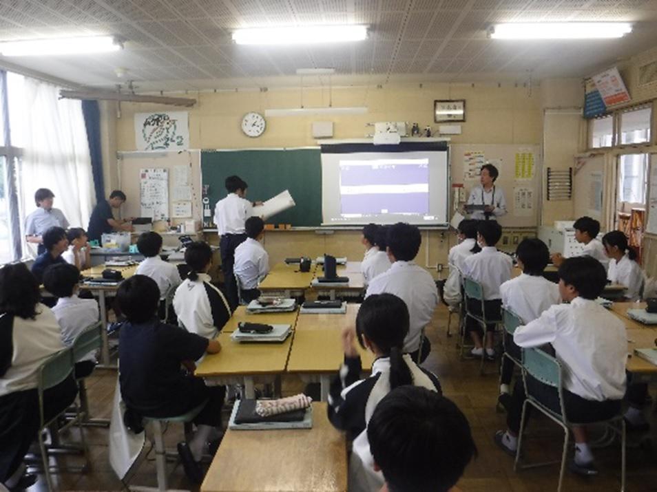 授業中の状況