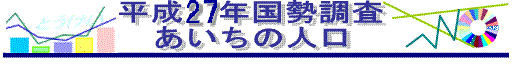 平成27年国勢調査あいちの人口