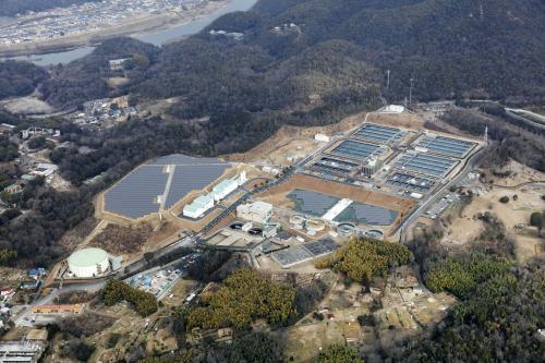 犬山浄水場航空写真