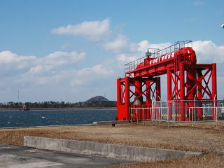 海底配管（豊橋市）の写真