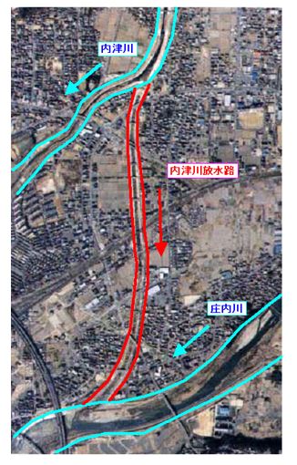 内津川放水路