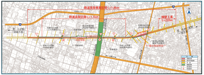 事業概要図(平面)