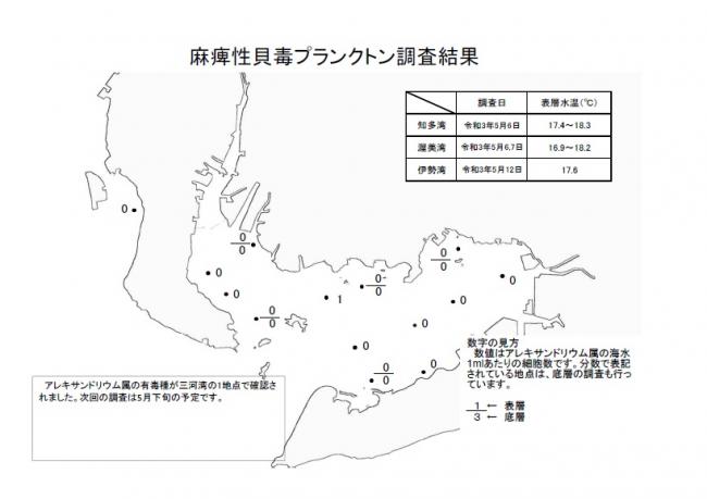 麻痺性貝毒プランクトン調査結果20210506-12