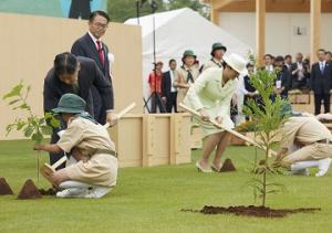 第７０回全国植樹祭を開催しました