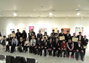 あいちアール・ブリュット優秀作品特別展出展者のみなさんと