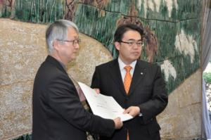 平成24年1月25日　長良川河口堰検証プロジェクトチームが報告書を提出