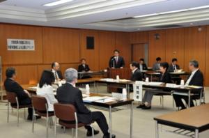 平成24年10月26日～27日　「行政改革の推進に向けた外部有識者による公開ヒアリング」を開催しました