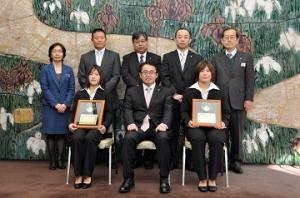 平成25年1月8日　愛知県スポーツ顕彰表彰式