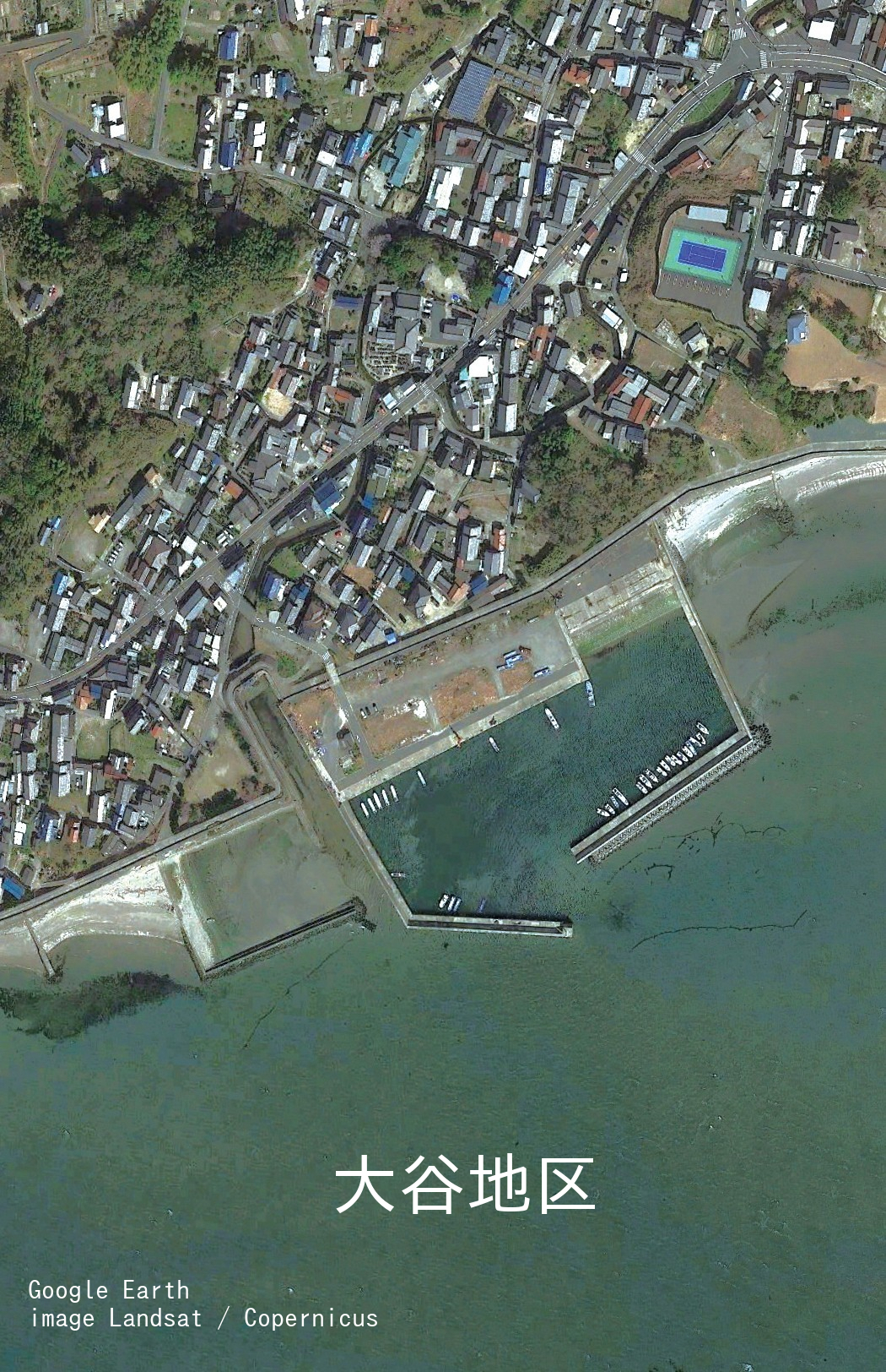 小鈴谷漁港(大谷地区)
