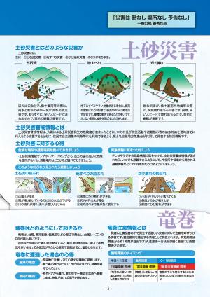 台風や集中豪雨が原因となって起きる災害ー土砂災害・竜巻ー