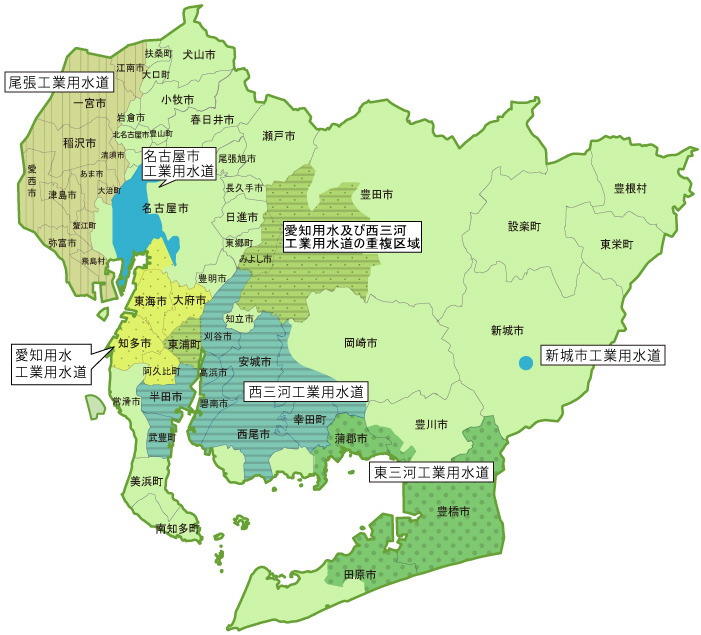 給水区域図