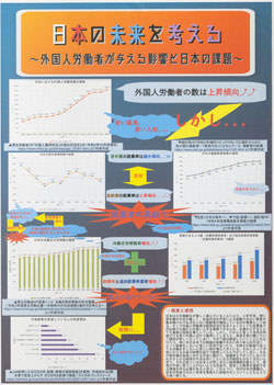 パソコン統計グラフの部　金賞