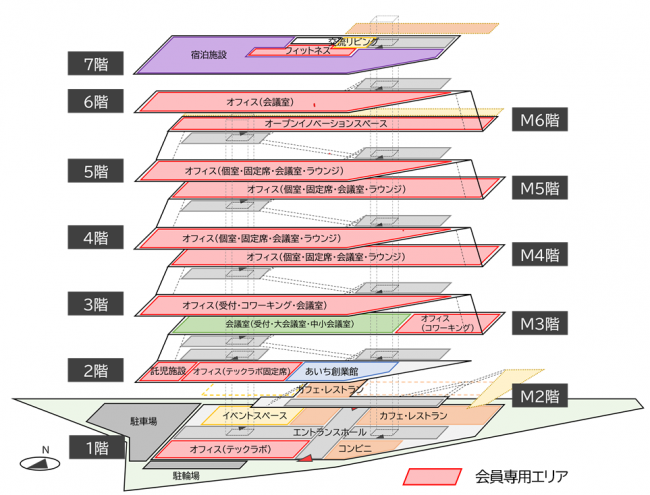 施設構成・フロアマップ