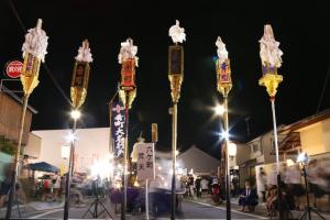 昨年（2023年）の西尾祇園祭の様子