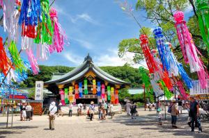 昨年のおりもの感謝祭一宮七夕まつりの様子