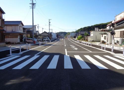 都市計画道路　 豊丘豊浜線（南知多町内）の写真です