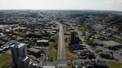 都市計画道路 名古屋半田線（東海市内）の写真です