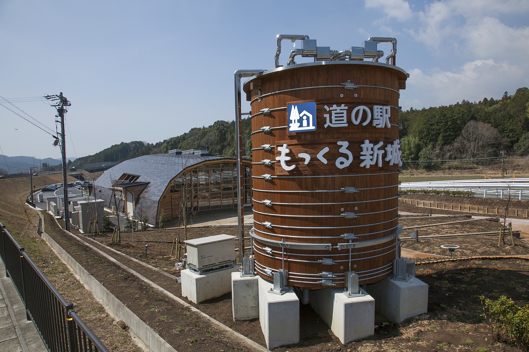 道の駅もっくる新城　受水槽