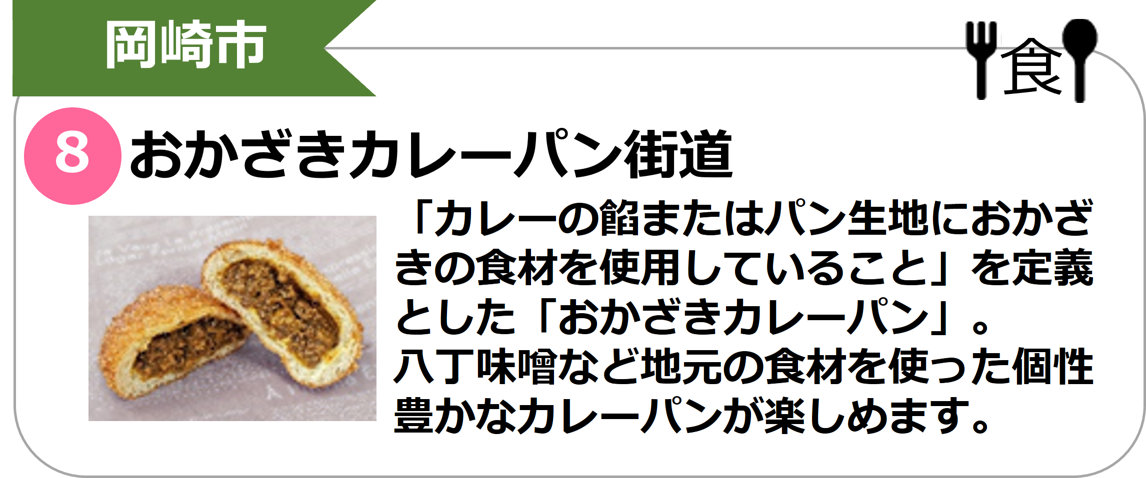 おかざきカレーパン街道