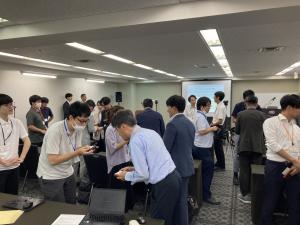 あいちTake offフォーラムにおけるネットワーキングの様子