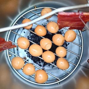 うずら卵の燻製