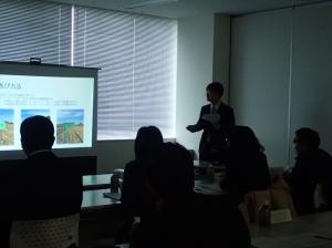 プロジェクト発表会の様子
