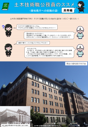 高専卒向けパンフレット（表紙）