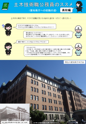 高卒向けパンフレット（表紙）