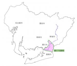水系位置図