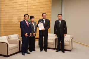 石破内閣総理大臣への要望