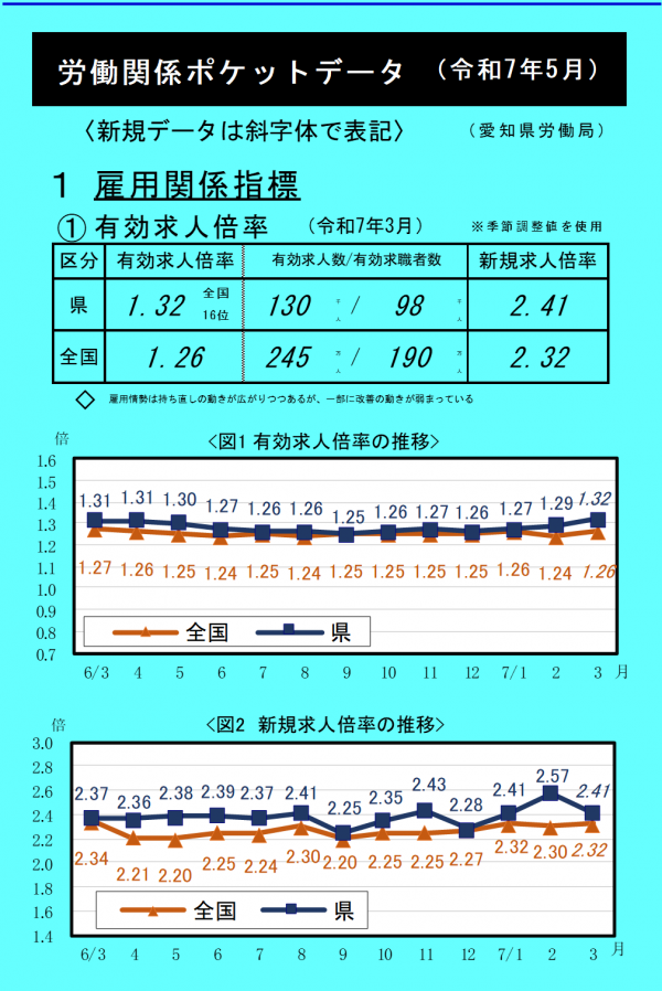 令和7年5月ポケットデータ