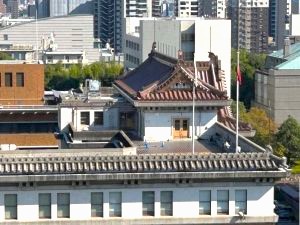 南屋根改修