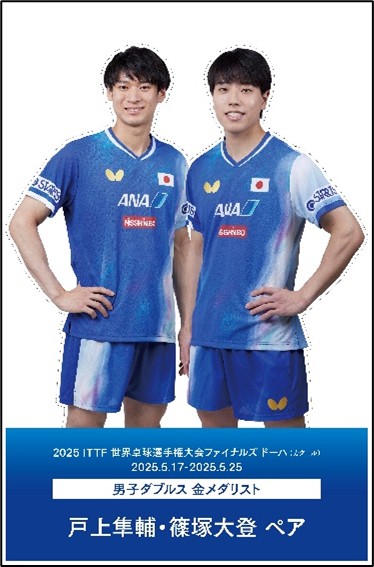 戸上隼輔・篠塚大登ペア パネルイメージ