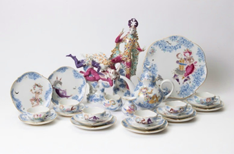 マイセンのティーセット