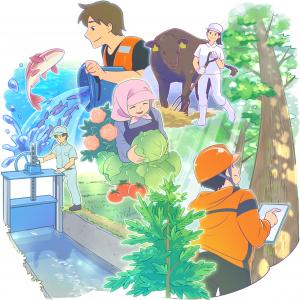 Xアカウントアイコン(農林水産部門X)