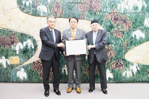 新興感染症臨時医療施設協定締結式