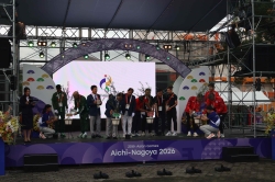 アジア競技大会「選手団歓迎式典」2