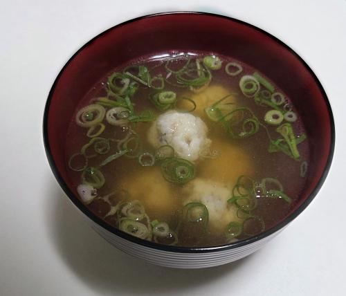 ニギスの団子汁