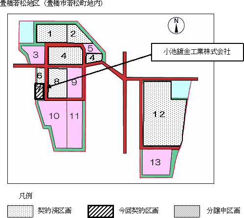 〈平面図）