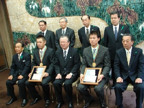 (平成18年4月10日)顕彰式の写真