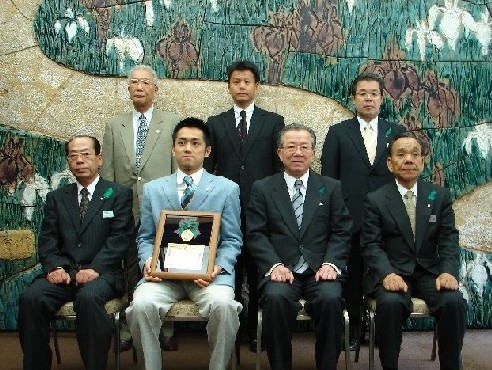 (平成18年5月15日)顕彰式の写真