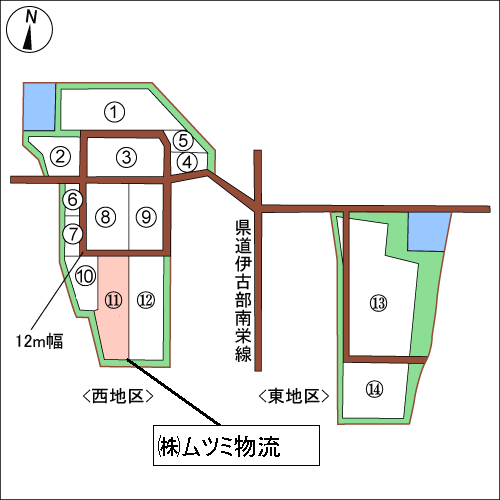 〈平面図)