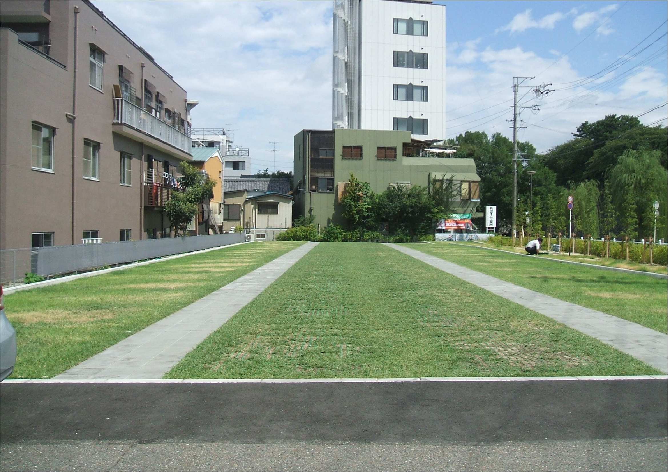 駐車場緑化(名古屋市)
