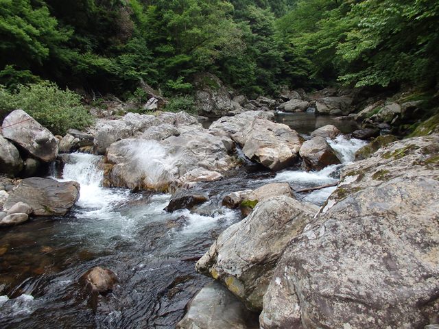 設楽町寒狭川